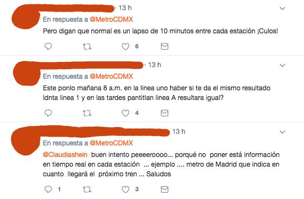 CDMX metro tiempos CDMX metro tiempos