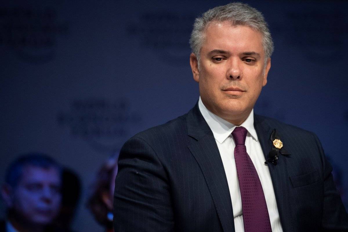 El presidente colombiano Iván Duque