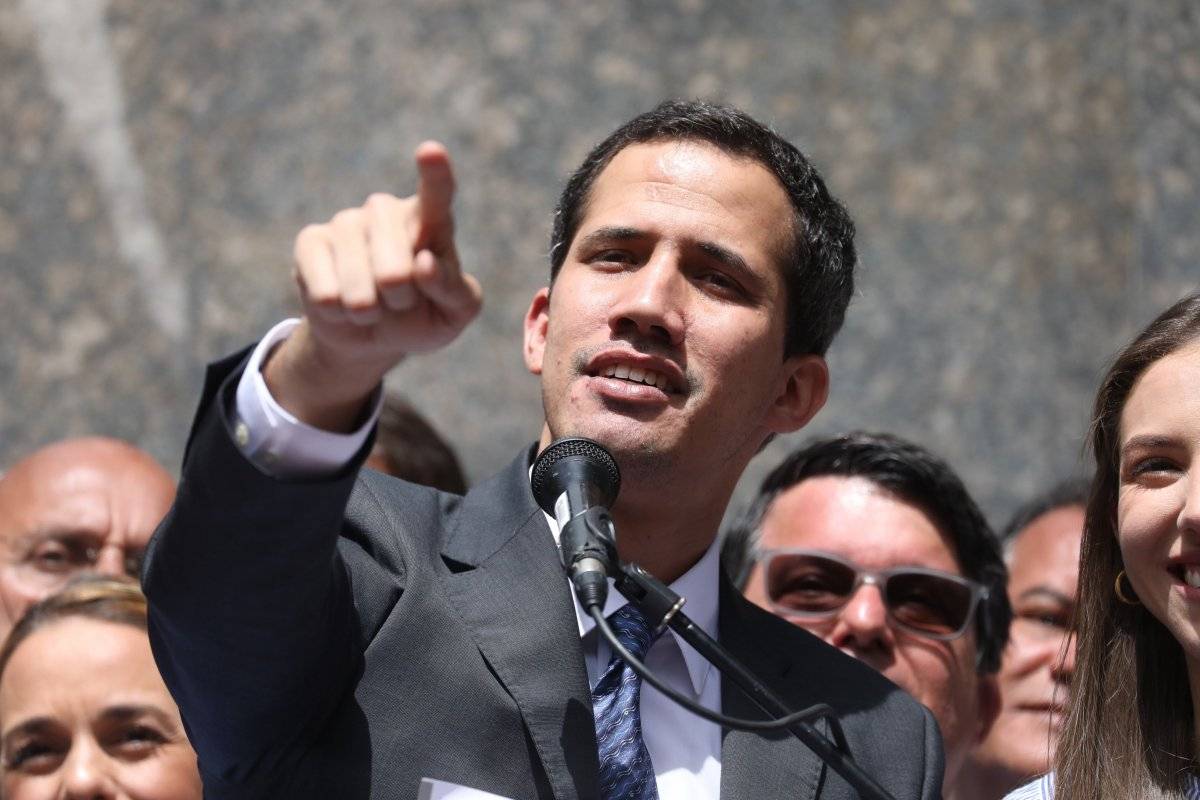 Jefe del Parlamento venezolano, Juan Guaidó