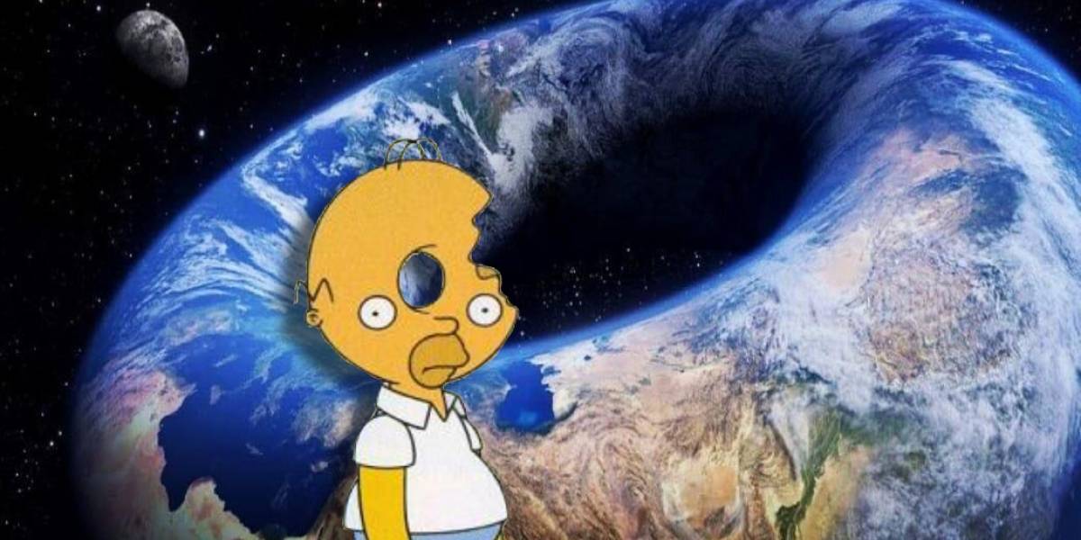 Ya no es tierra plana, ahora es tierra en forma de dona