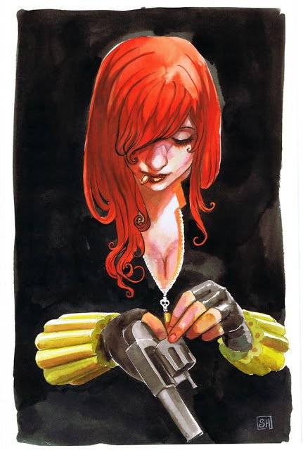 Fashion Action: http://fashionnaction.blogspot.com/2011/09/black-widow-comic-art-by-stephanie-hans.html