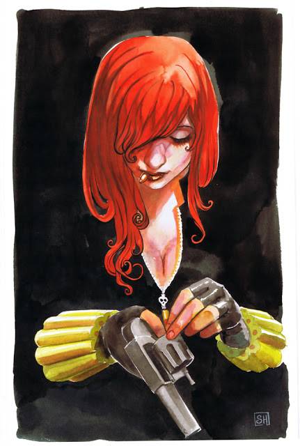 Fashion Action: http://fashionnaction.blogspot.com/2011/09/black-widow-comic-art-by-stephanie-hans.html