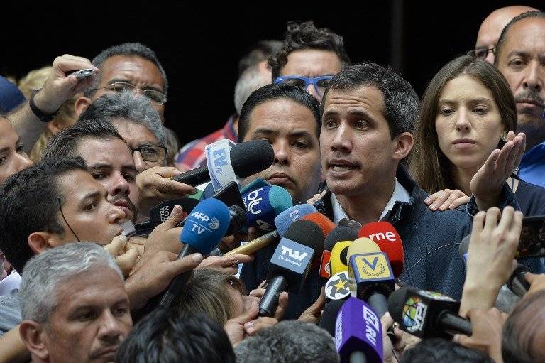 Juan Guaidó en Venezuela