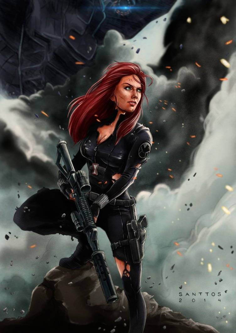 Santtos-Portfolio: https://www.deviantart.com/santtos-portfolio/art/Black-Widow-499132039