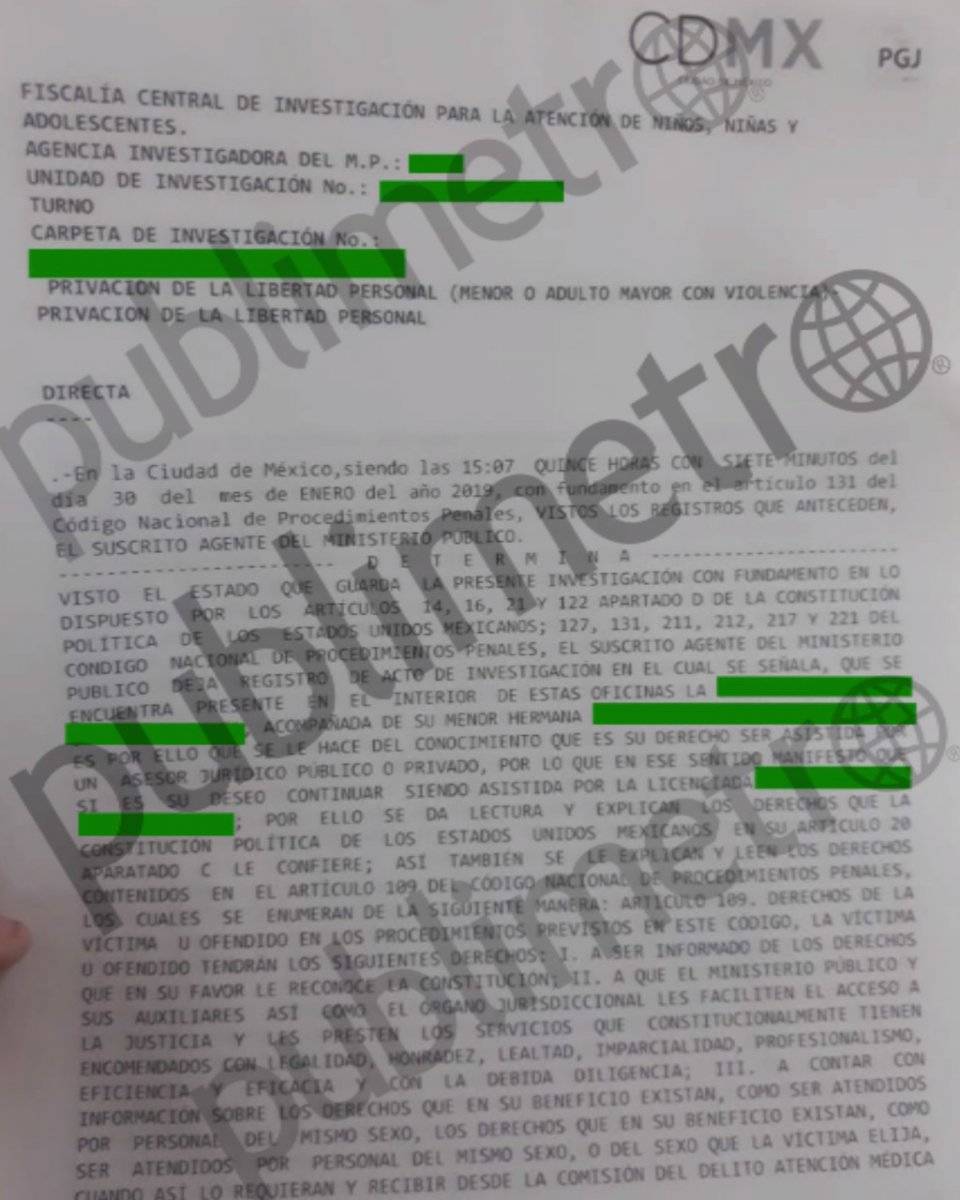 Denuncia Metro