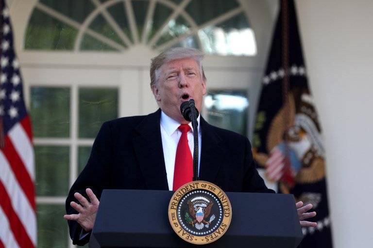 Donald Trump en la Casa Blanca
