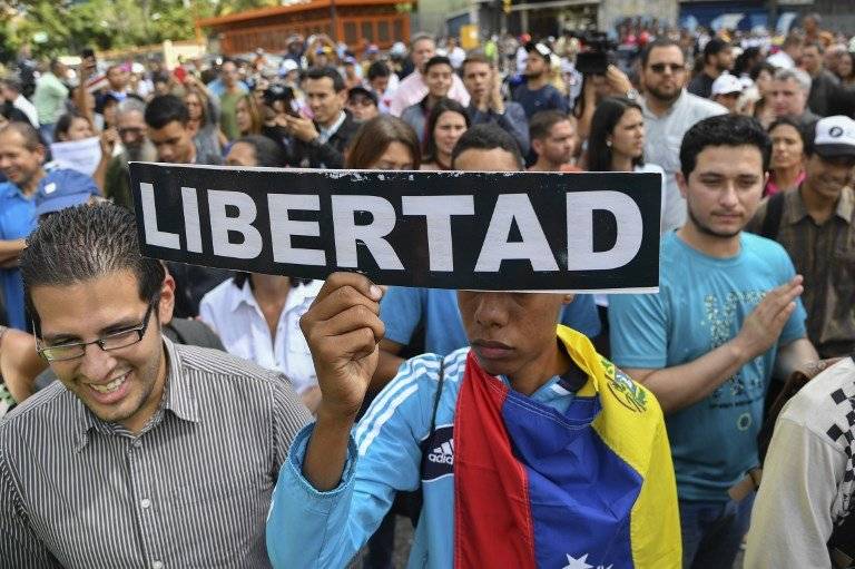 Manifestaciones en Venezuela