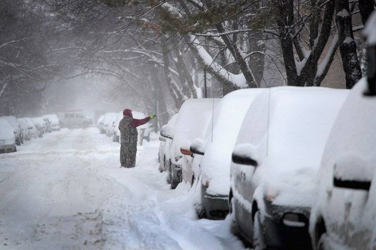 Tormenta invernal en Estados Unidos
