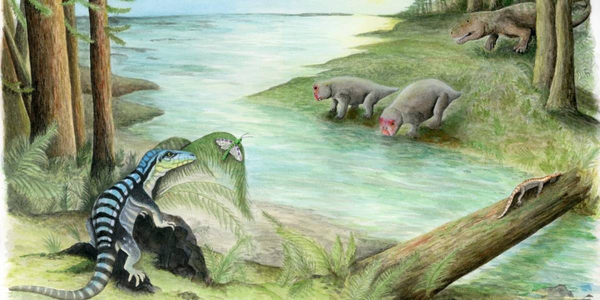 ¡Vivió en la Antártida! Descubren un extraño pariente de los dinosaurios