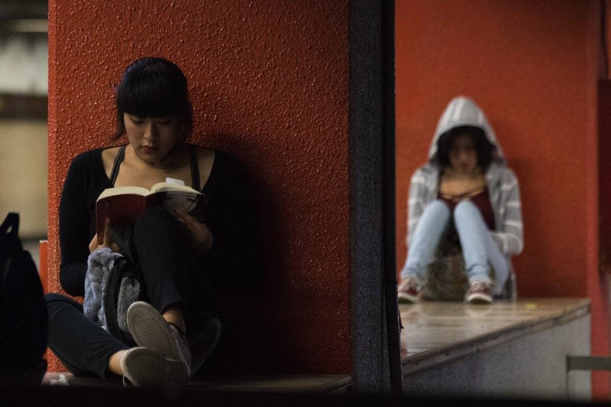Mujeres en el Metro de la Ciudad de México