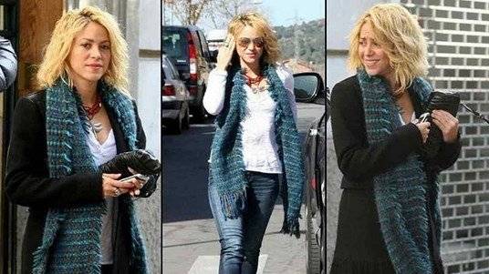 Shakira luce nuevo look y se ve genial