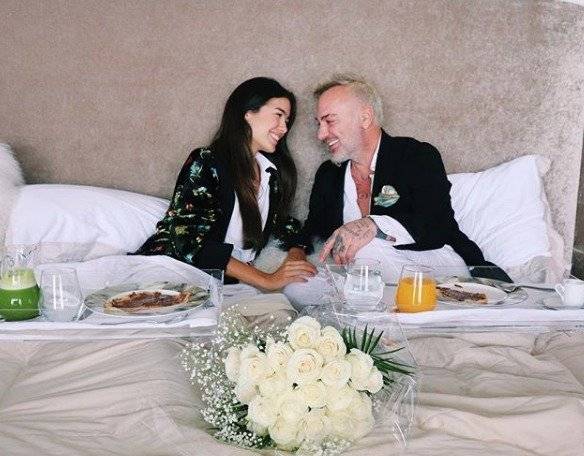 Gianluca Vacchi y su novia