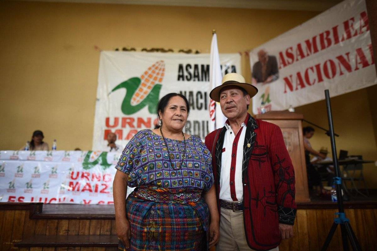 Pablo Ceto y Estela Alvarado