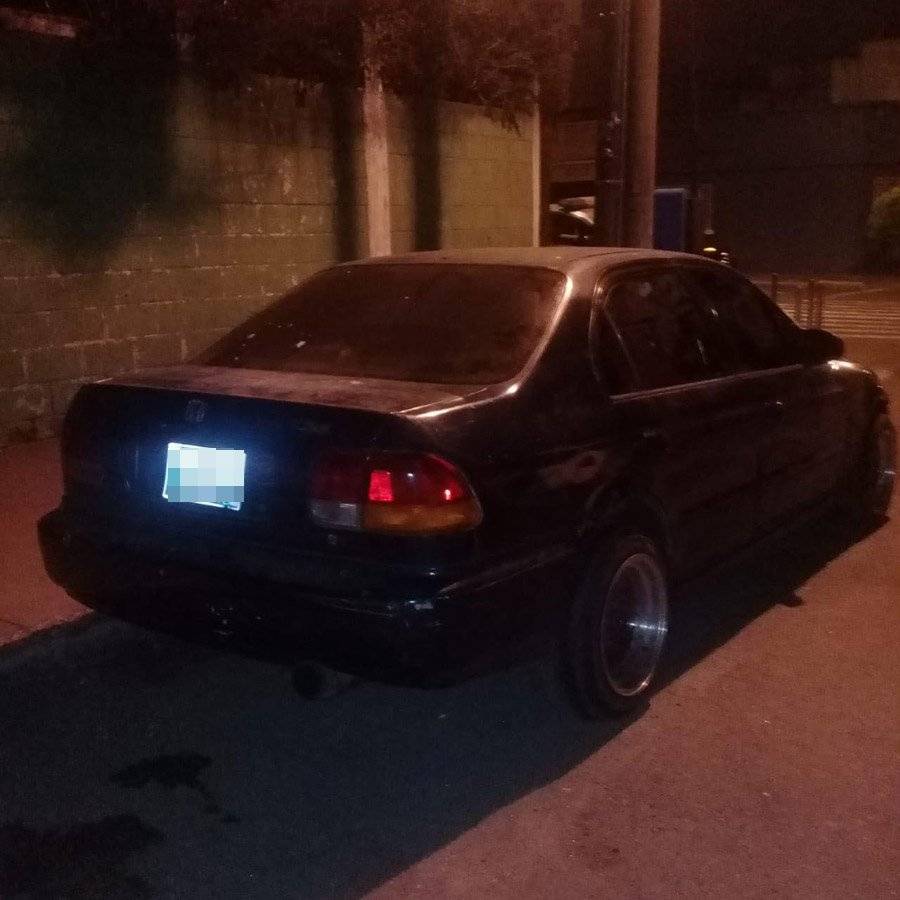 Vehículo con alerta de robo