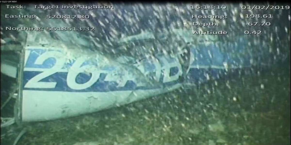 Hay un cuerpo dentro: Avioneta encontrada en el Canal de la Mancha era la que transportaba a Emiliano Sala