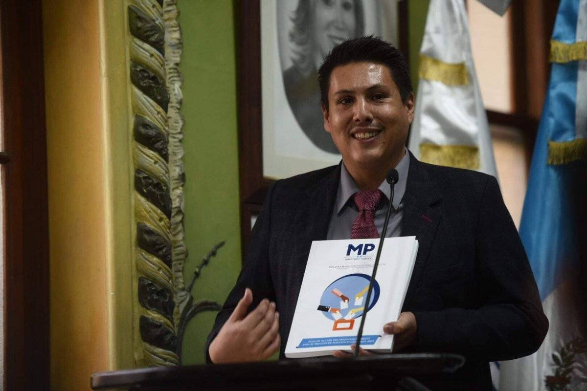 Óscar Schaad, jefe de la Fiscalía de Delitos Electorales