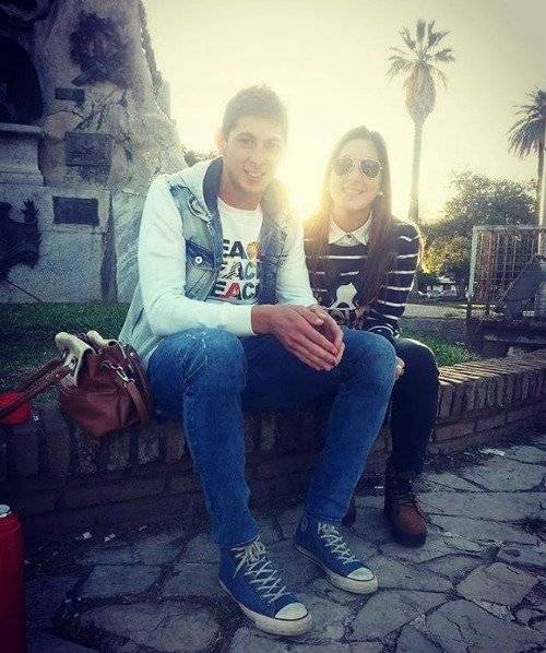 Emiliano Sala y su hermano