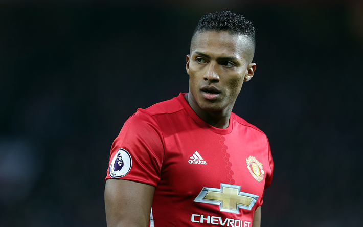 Luis Antonio Valencia en el Manchester United.