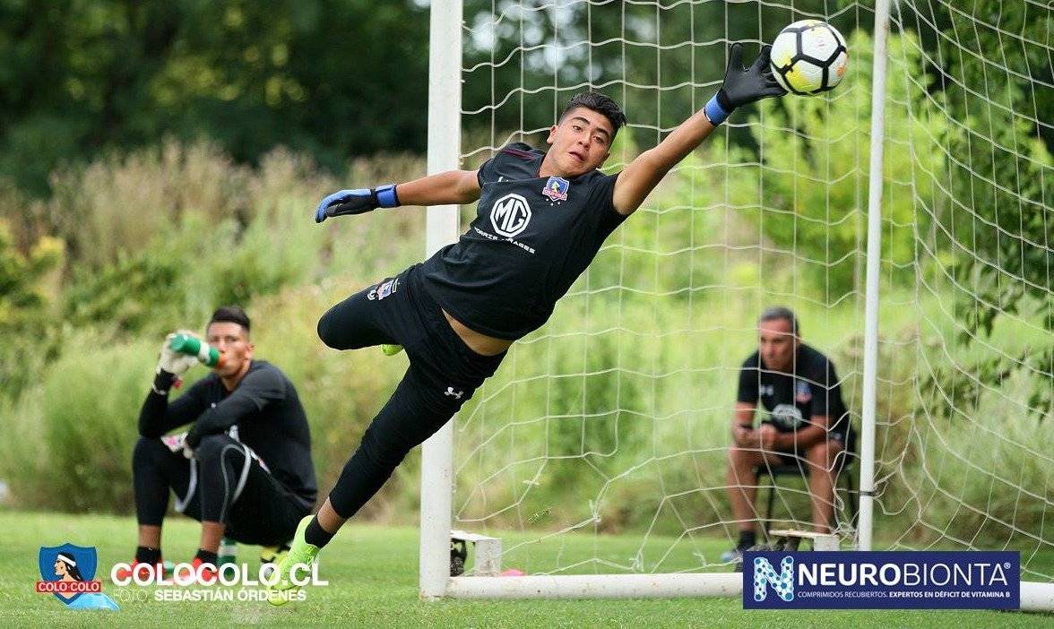Julio Fierro irá al Sudamericano Sub 17 / imagen: colocolo.cl