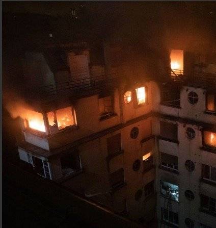 Incendio en París