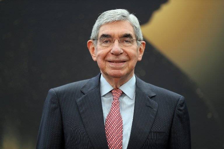 Óscar Arias, expresidente de Costa Rica