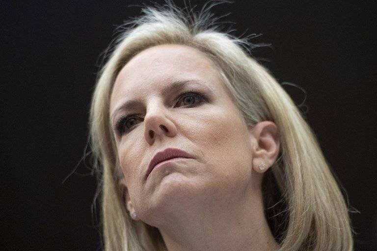 Kirstjen Nielsen, secretaria de Seguridad Nacional de Estados Unidos