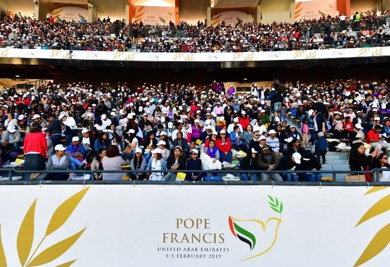 Papa Francisco en Emiratos Árabes Unidos