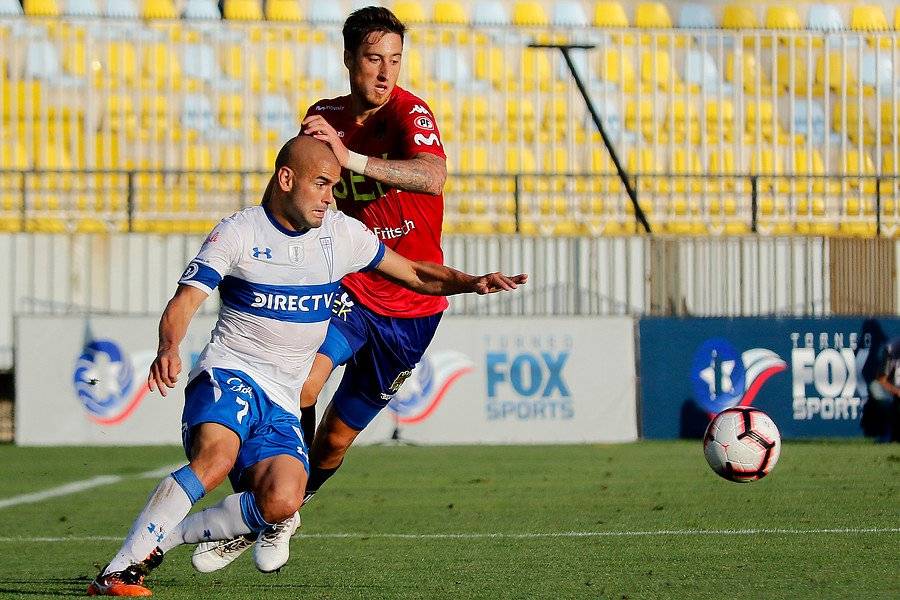 Sebastián Sáez recién podría reaparecer en la UC en la segunda fecha del Campeonato, ante Iquique en San Carlos / Foto: Agencia UNO