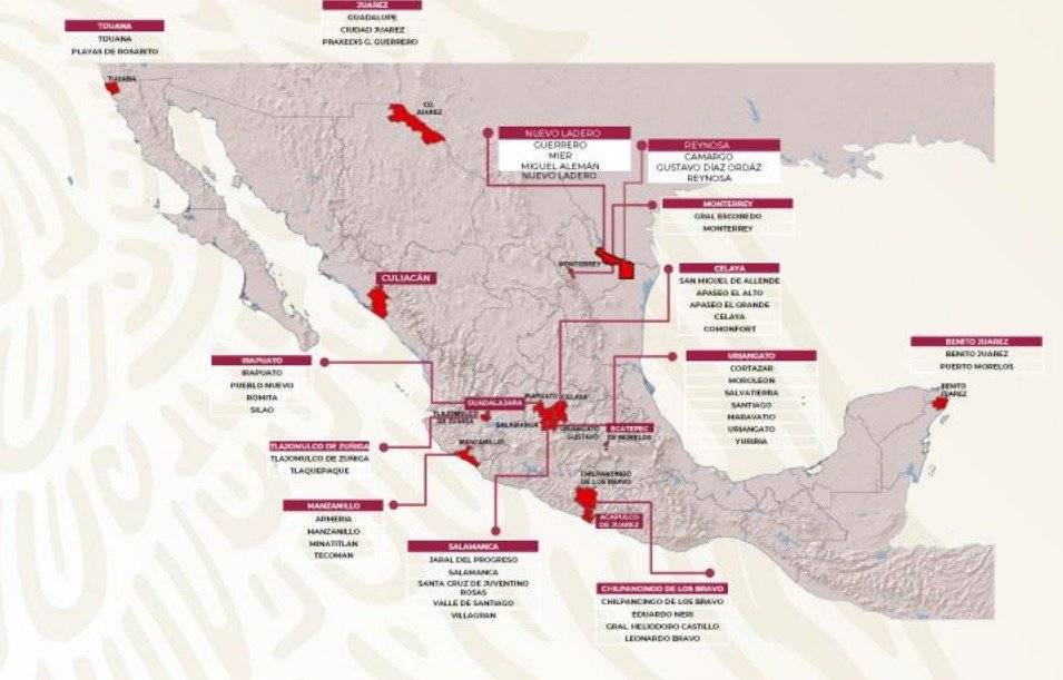17 regiones