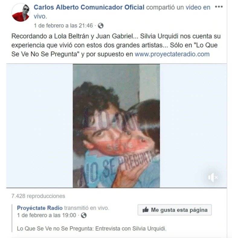 Se revela la existencia de otro supuesto hijo de Juan Gabriel