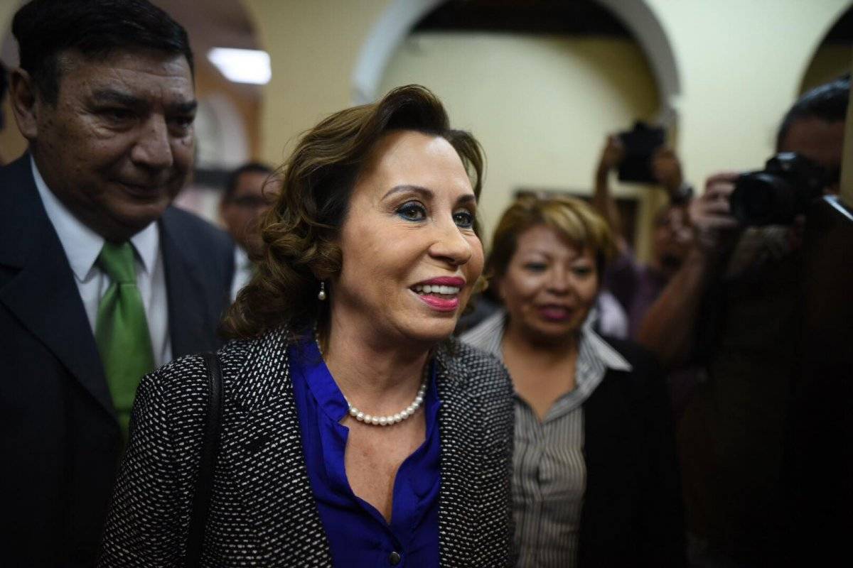 partido UNE se pronuncia por antejuicio contra Sandra Torres