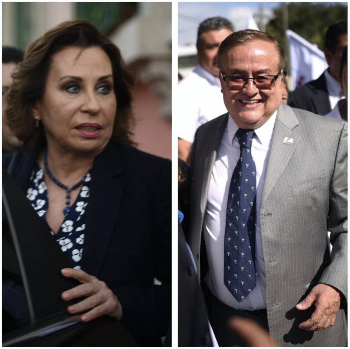 Sandra Torres y Mauricio Radford