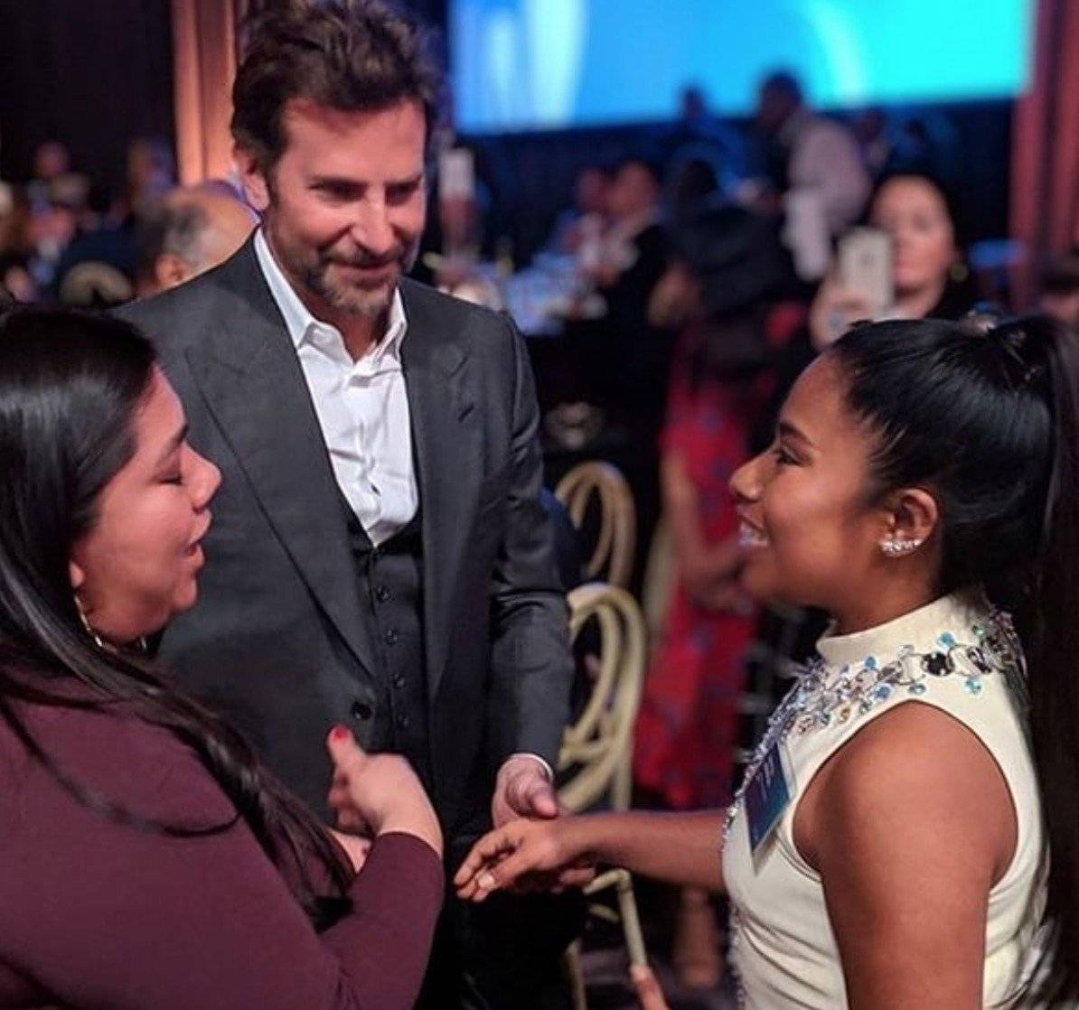 Yalitza Aparicio y Bradley Cooper