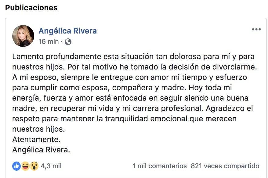 Angélica Rivera y Peña Nieto