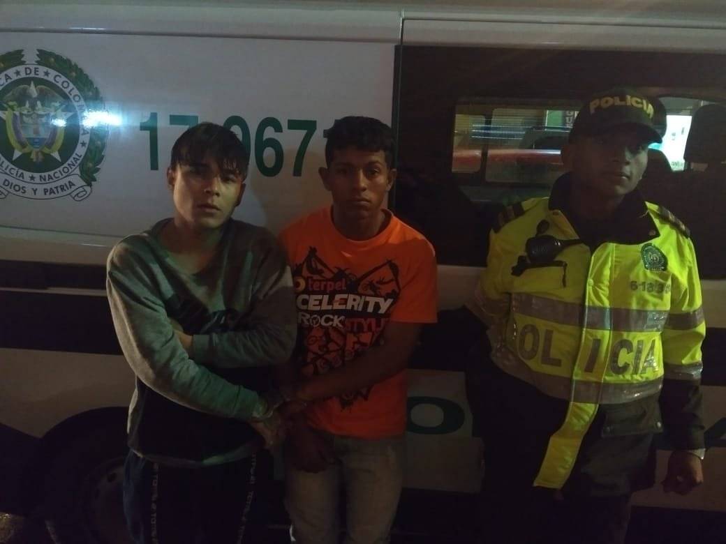 Capturados por agresión