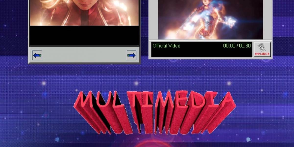 Marvel: La página web de Captain Marvel es una carta de amor a los 90's