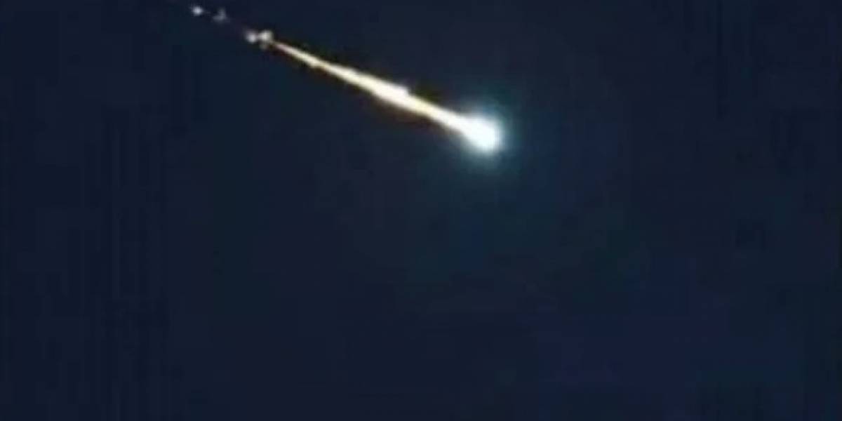 Cae un meteorito en Venezuela y es captado en video