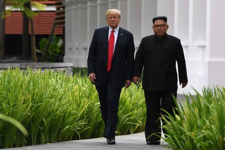 Donald Trump y Kim Jong-un