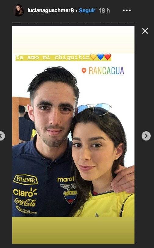 Novia de Leonardo Campana