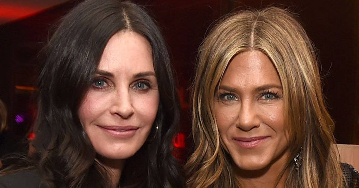 Courteney Cox e Jennifer Aniston