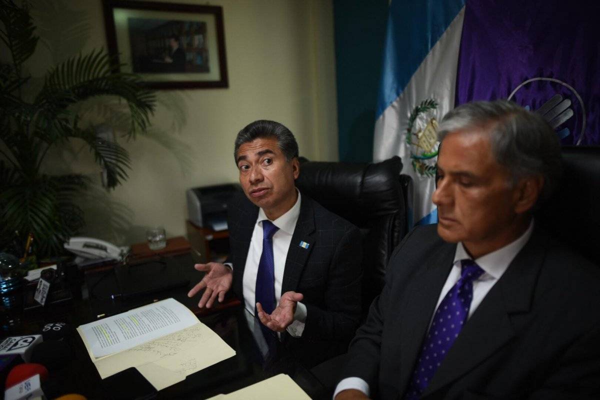 Freddy Cabrera y Ricardo Sagastume