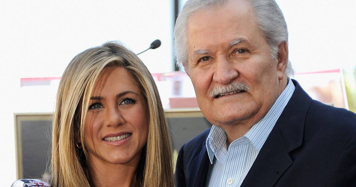 Jennifer Aniston e o pai, John Aniston