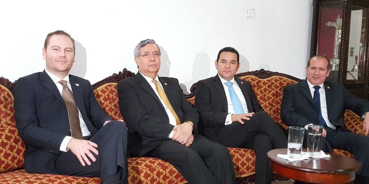 Presidentes de los tres poderes del Estado