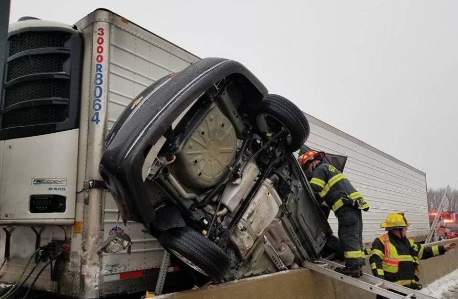 Aterrador accidente