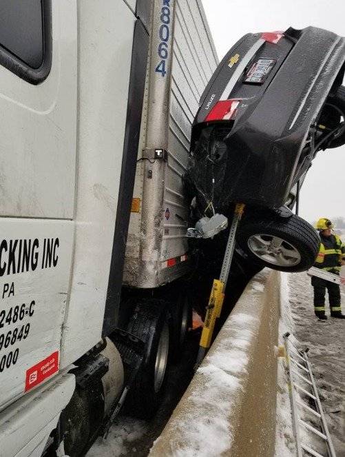 Aterrador accidente