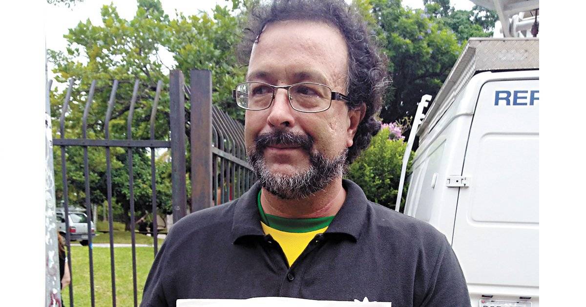 Manoel Marques foi ao velório, em São Paulo