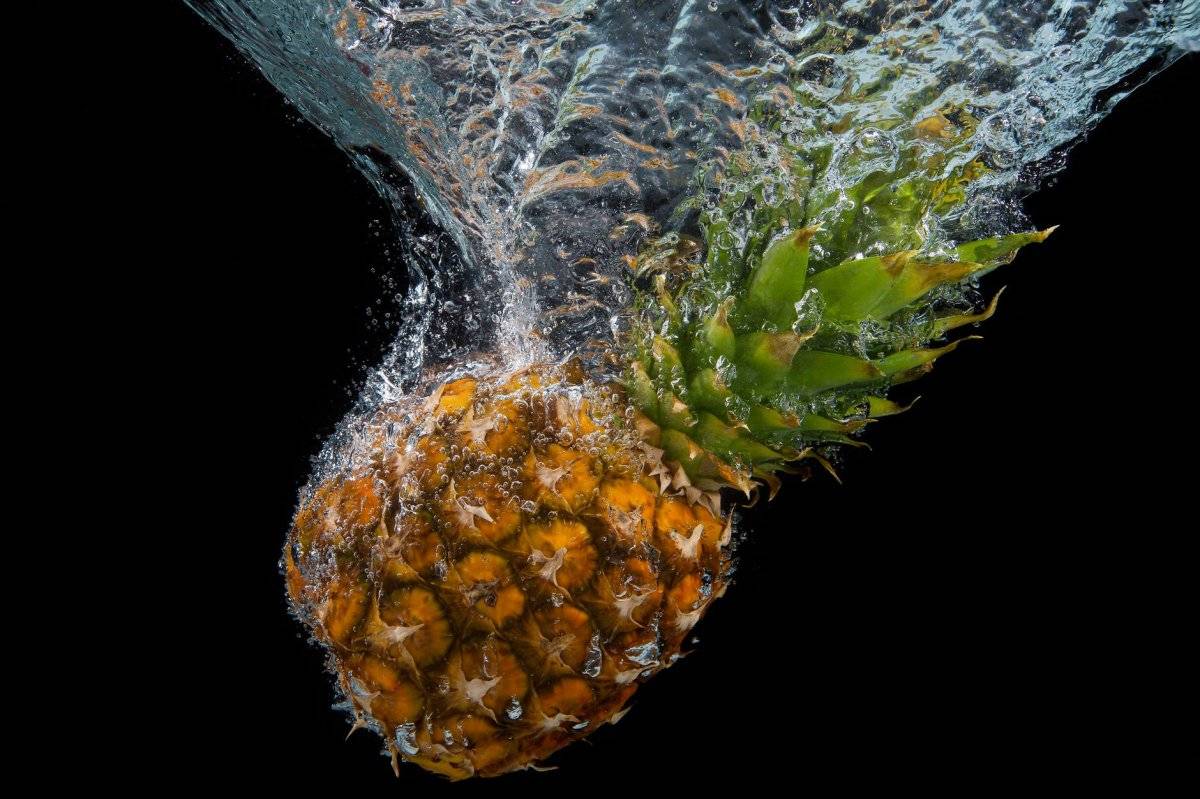 zumo piña y la papa