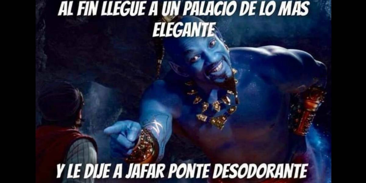 Los divertidos memes que dejó el primer vistazo de Will Smith como el Genio de