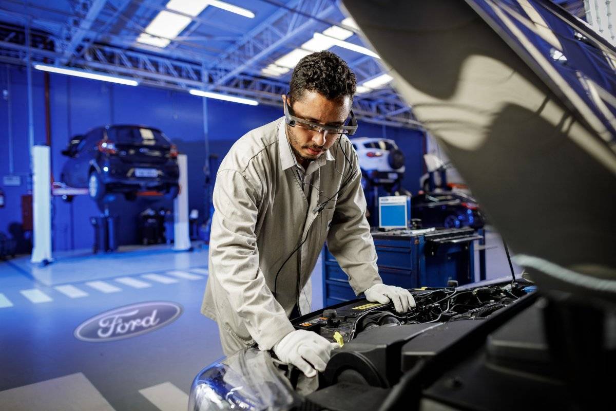 Ford óculos realidade aumentada