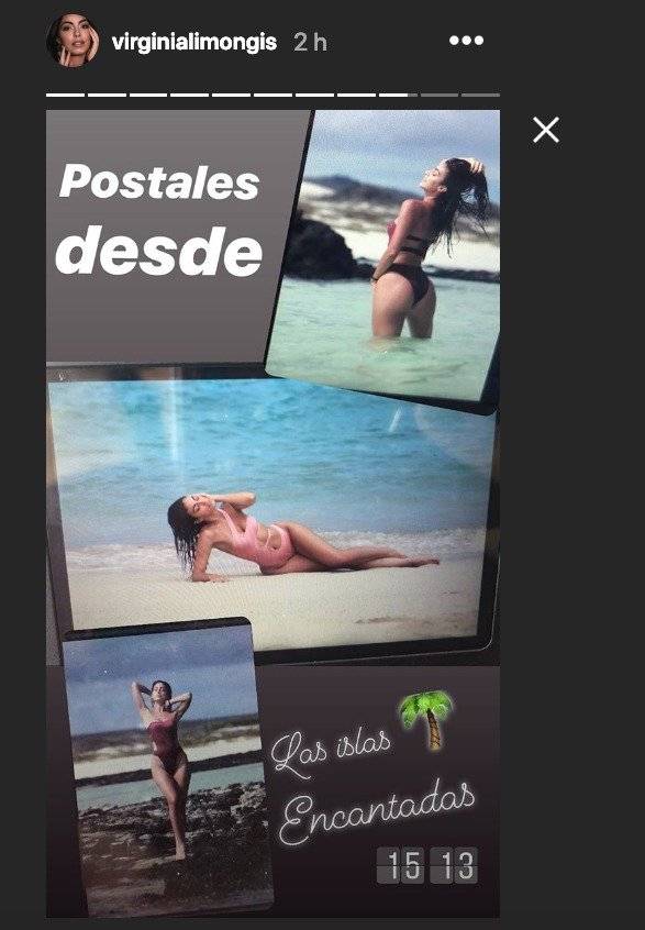 Miss Ecuador, Virginia Limongi en Galápagos